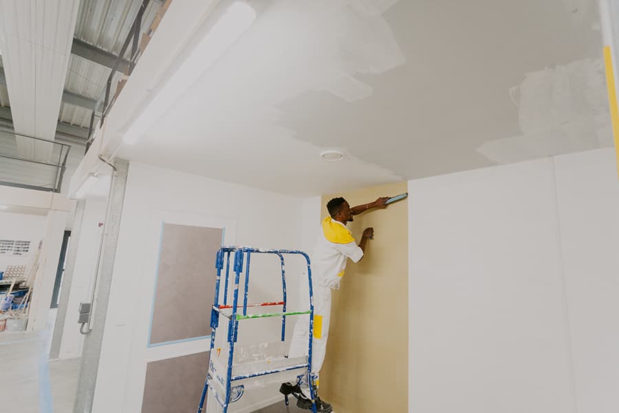 Chantier peinture revêtements
